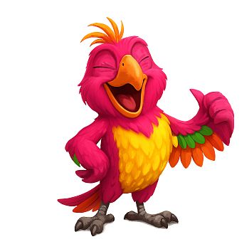 arena365-Spaßvogel-Daumen hoch